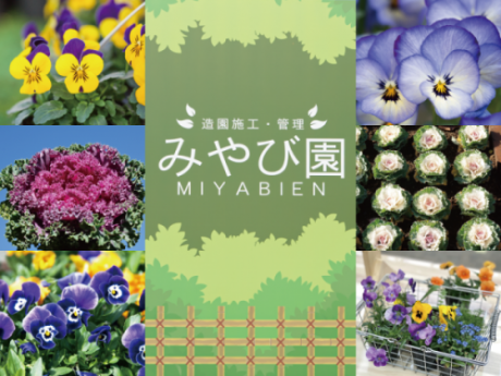 季節の花苗｜みやび園